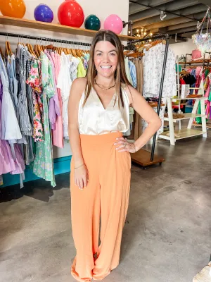 Adrienne Cora Pants - Apricot AF