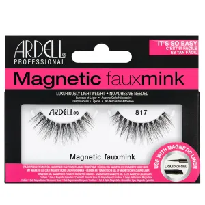 Ardell Magnetic Faux Mink Lashes False Eyelashes Black 817