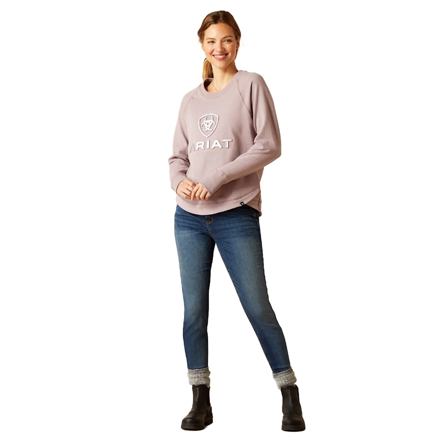 Ariat Womens Benicia Sweatshirt Quail