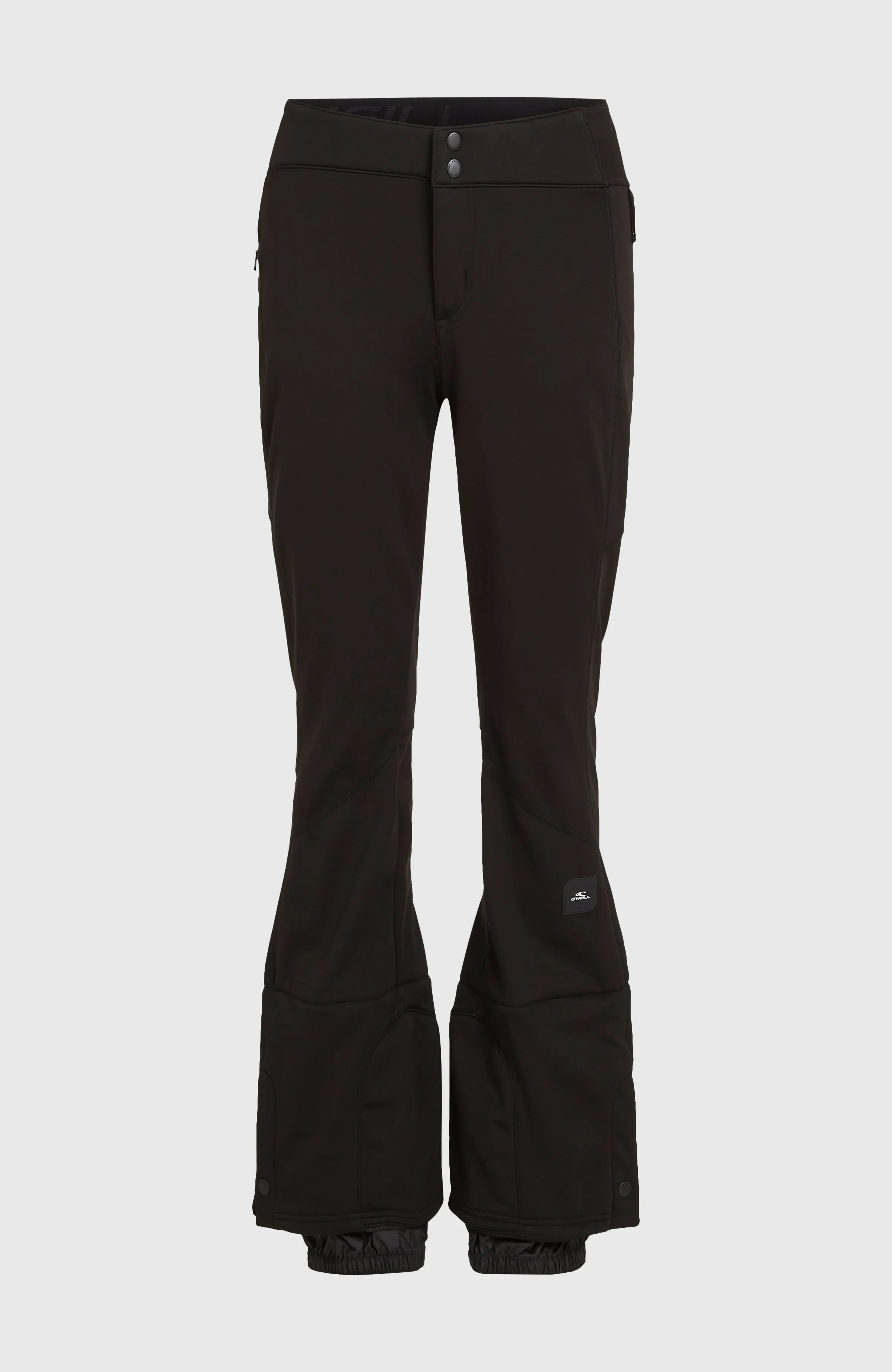 Blessed Softshell Hybrid Skinny Snow Pants | Black Out