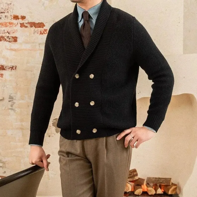 British Elegant Knit Cardigan - Cross & Crown