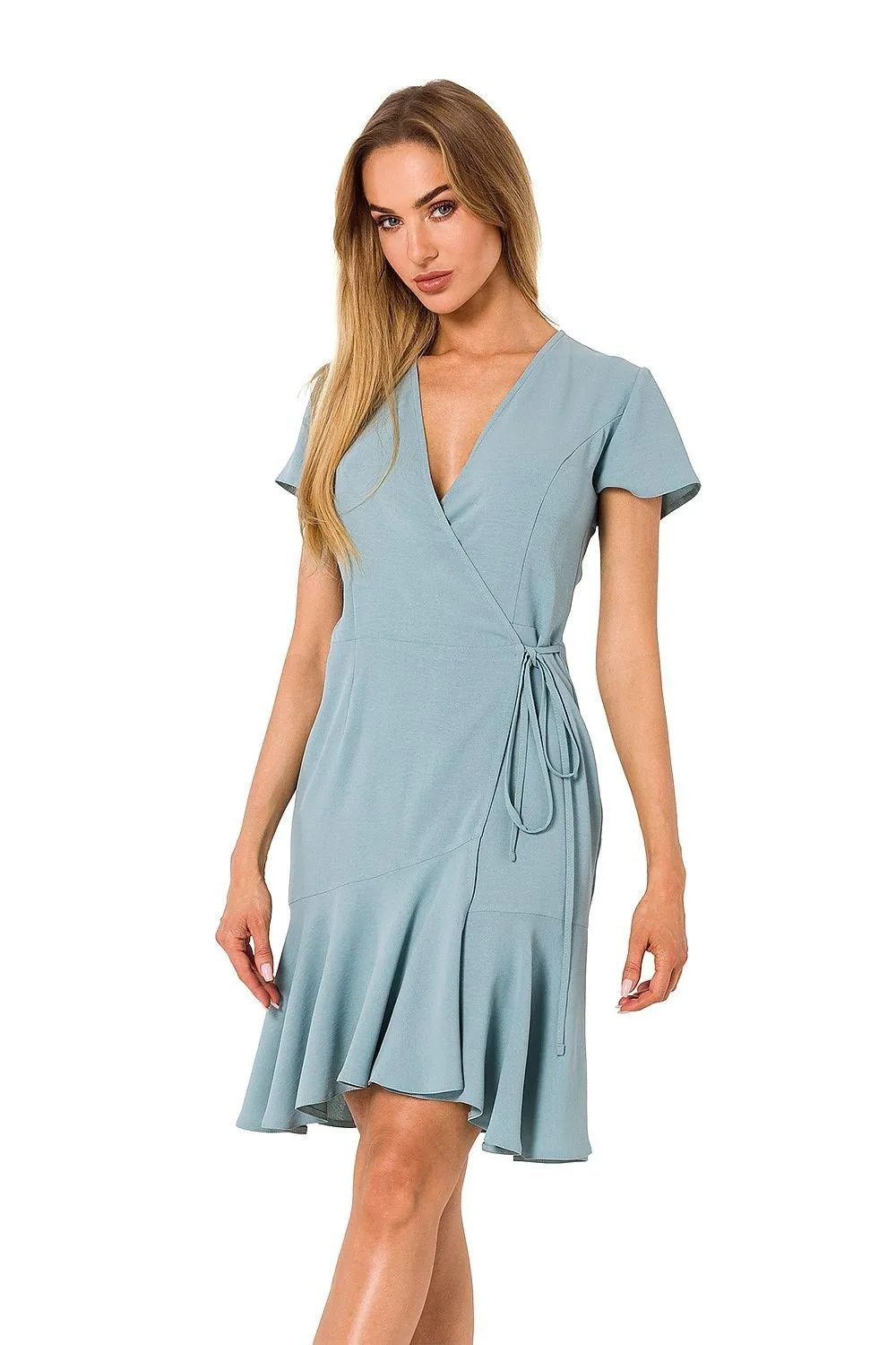 Charming Casual Wrap Dress