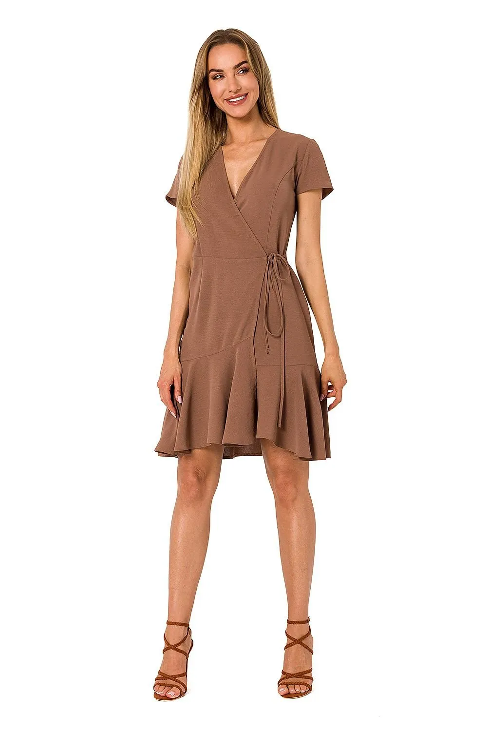 Charming Casual Wrap Dress