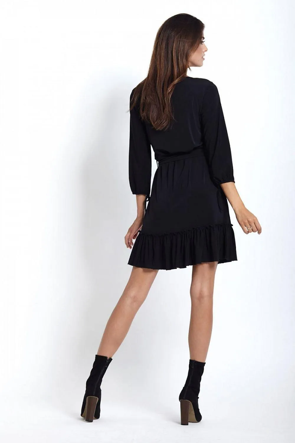 Charming Ruffle Hem Everyday Dress