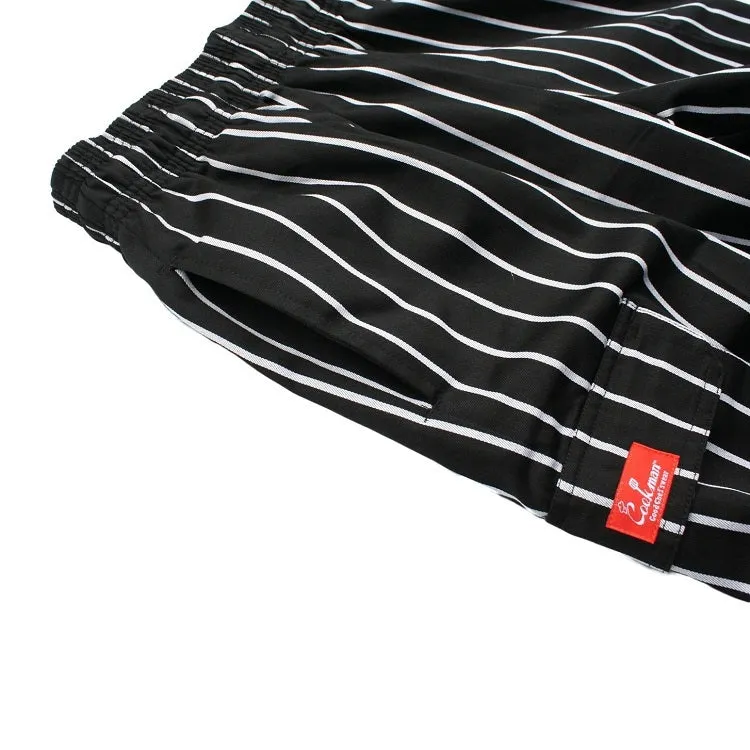 Cookman Chef Pants Cargo - Stripe : Black