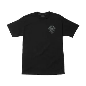 Creature Bonehead Flame S/S Tee - Black