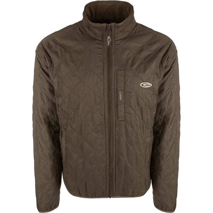 Drake Delta Quilted Fleece Lined Jacket