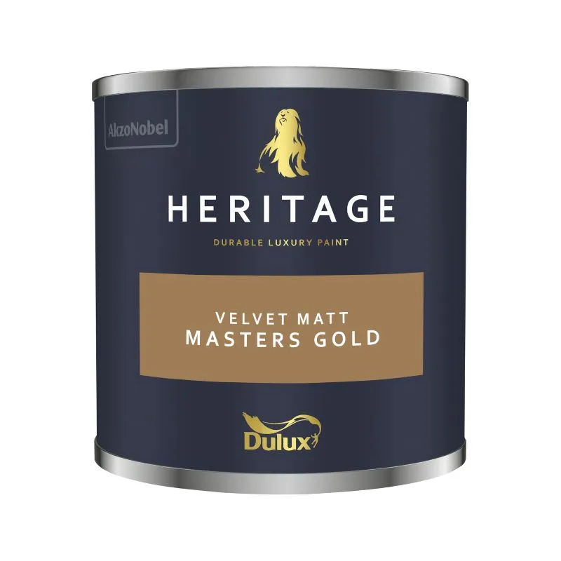 Dulux Heritage Matt Emulsion - Masters Gold