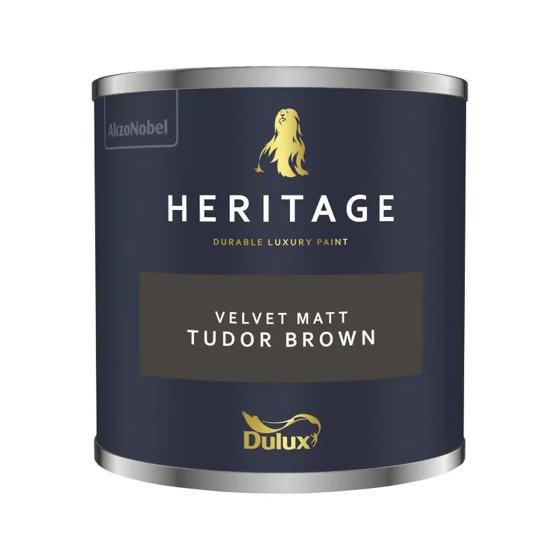 Dulux Heritage Matt Emulsion - Tudor Brown