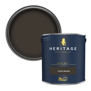 Dulux Heritage Matt Emulsion - Tudor Brown