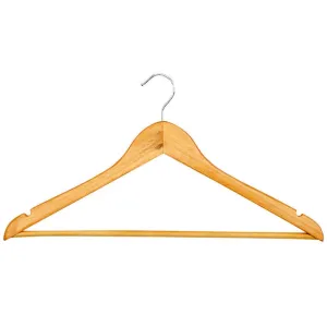 ellise Wooden Coat Hangers 44.5cm 3Pcs HOM-886