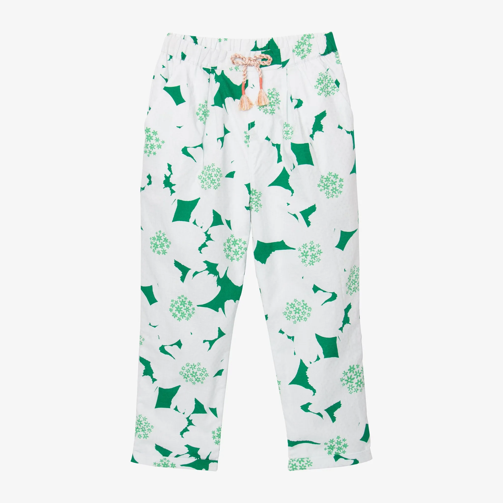 Girls' green pants