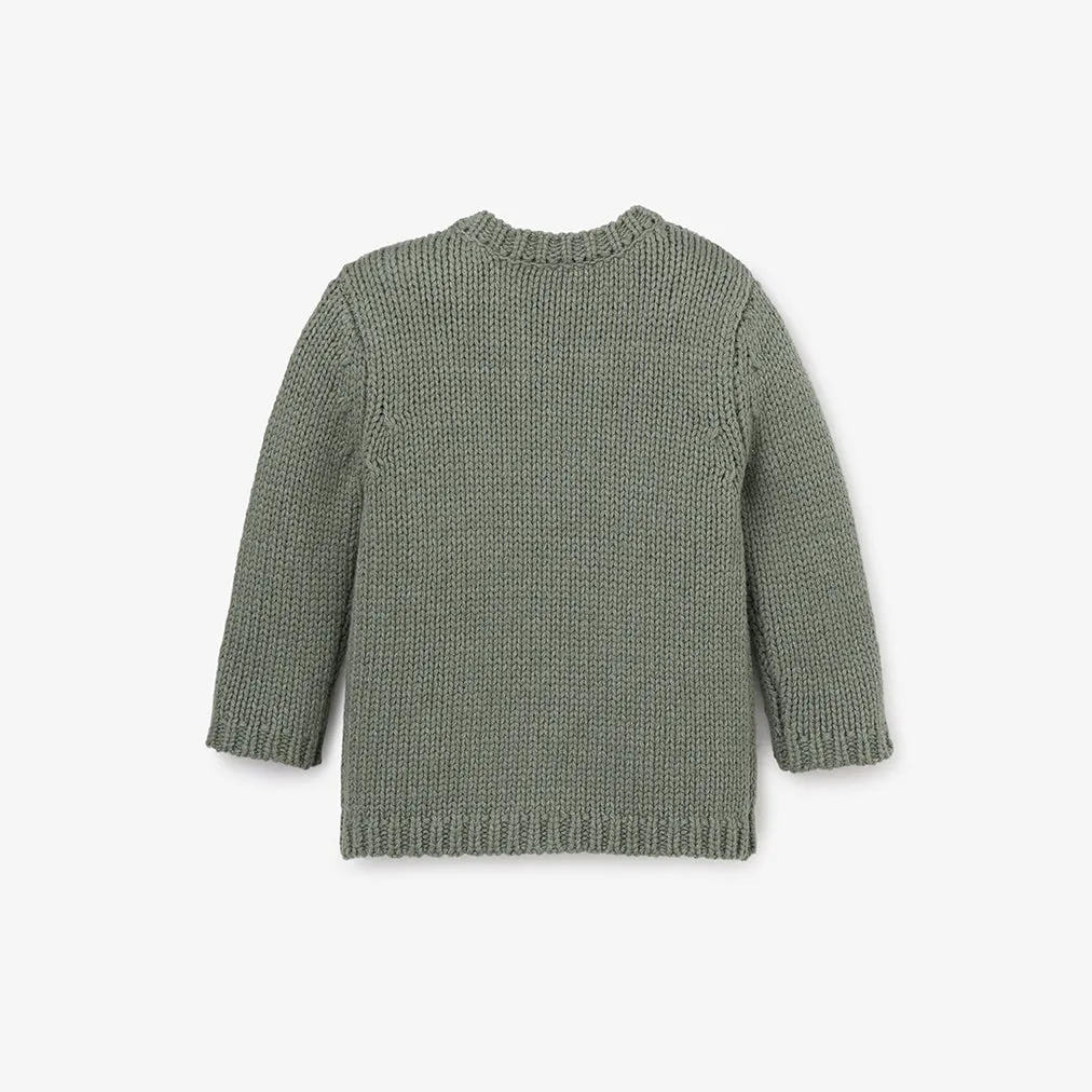 Green Christmas Tree Knit Pullover - Select Size