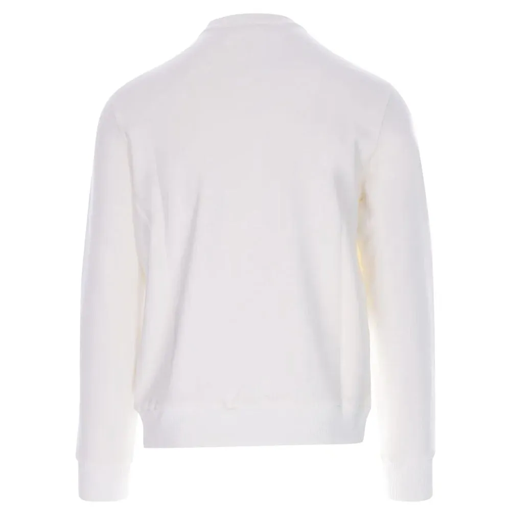 Jacob Cohen Elegant White Cotton Blend Sweatshirt