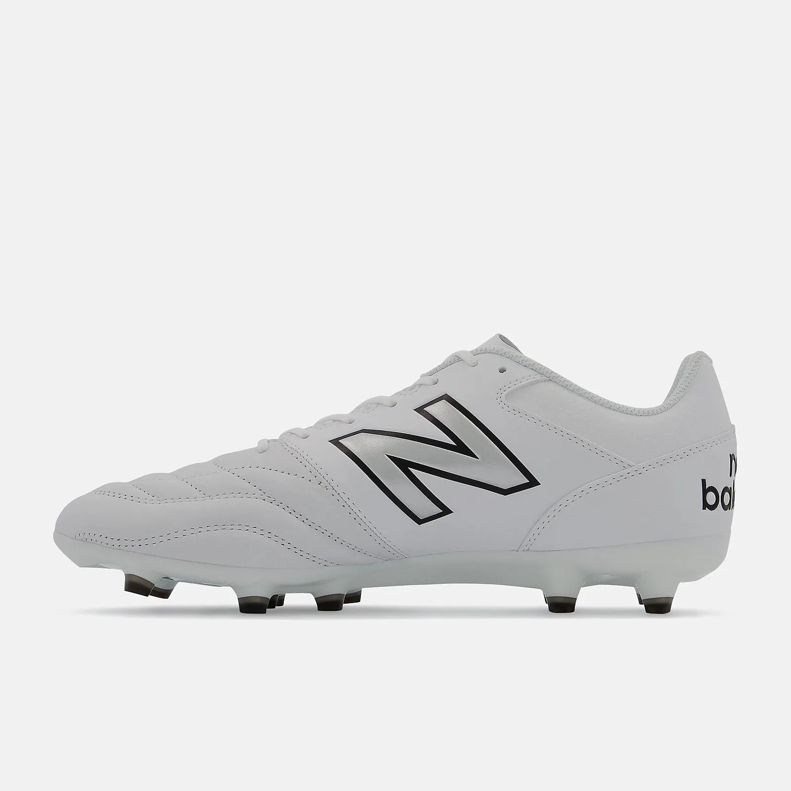 New Balance 442 V2 TEAM FG Boots - White/Black