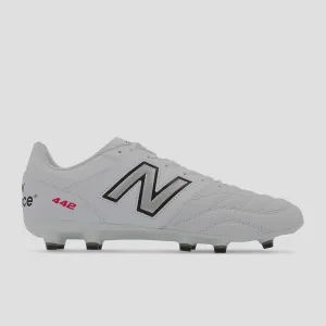 New Balance 442 V2 TEAM FG Boots - White/Black