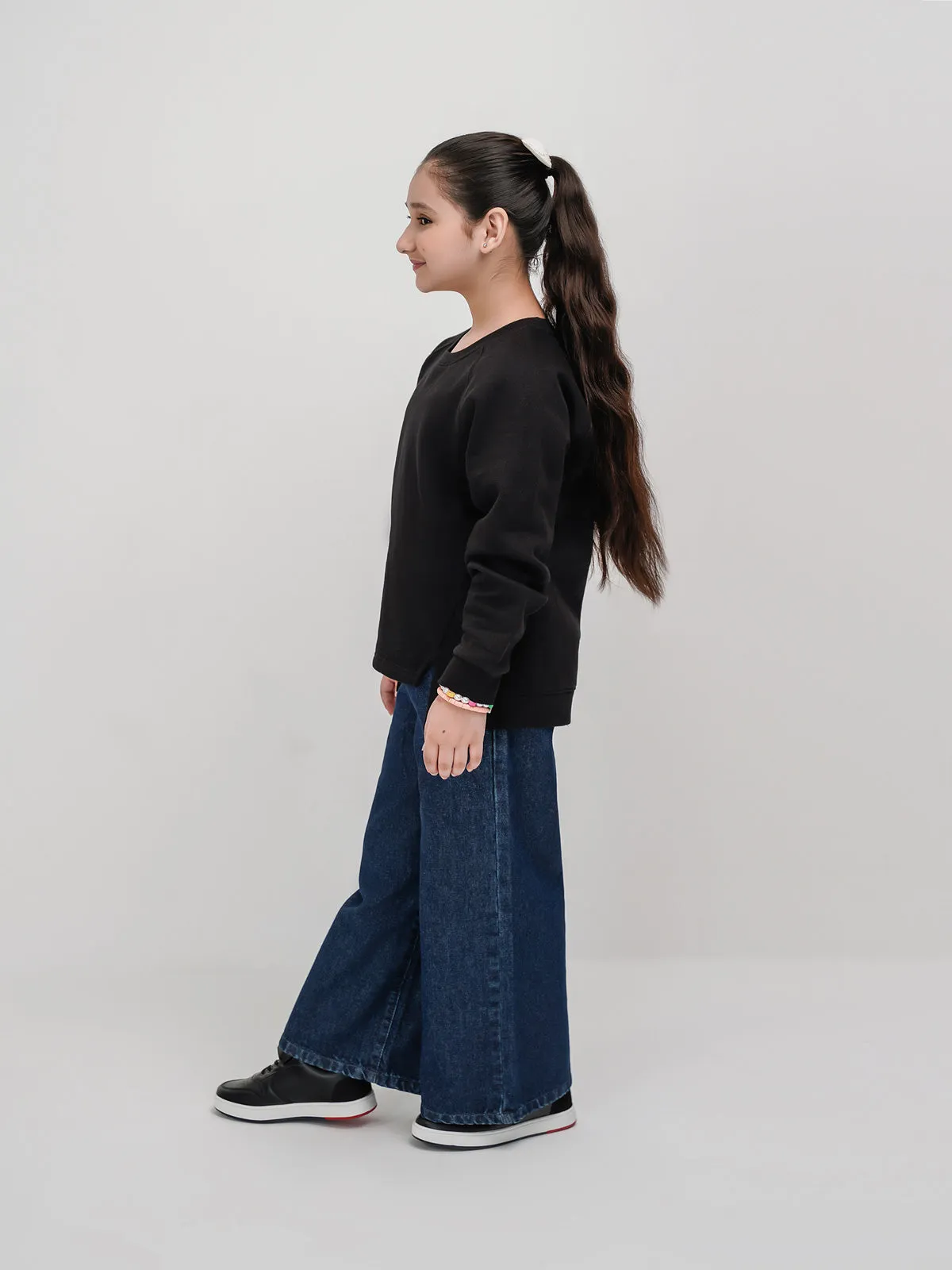 "AZARIA"  Straight Hem Denim Pant