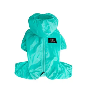 rainy day air coverall - turquoise (unisex)