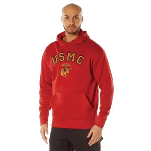 Rothco USMC Eagle, Globe, and Anchor Pullover Hooded Sweatshirt