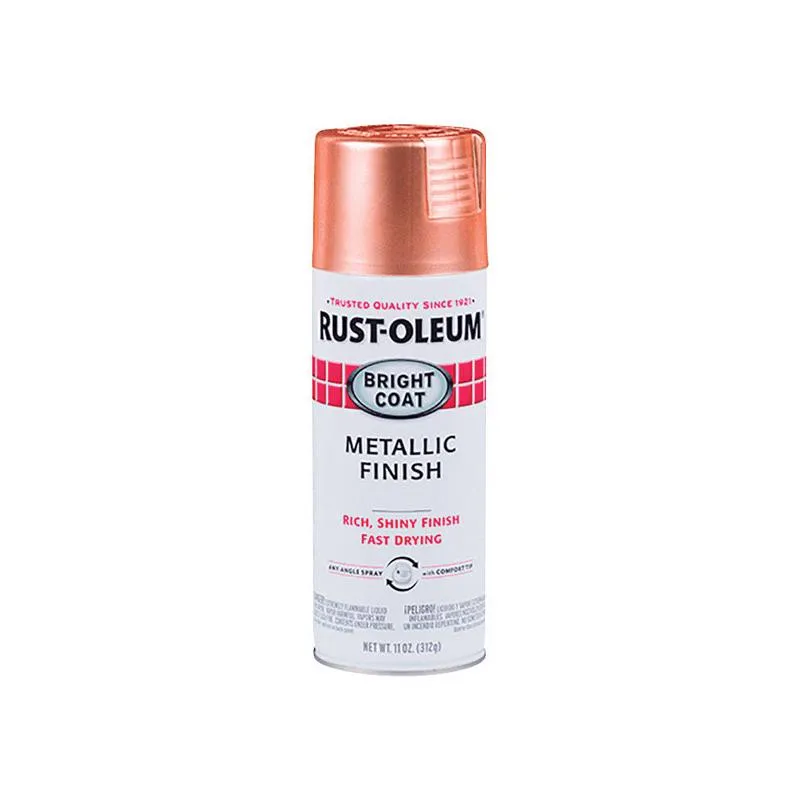 Rust-Oleum Bright Coat Gloss Copper Spray Paint 11 oz