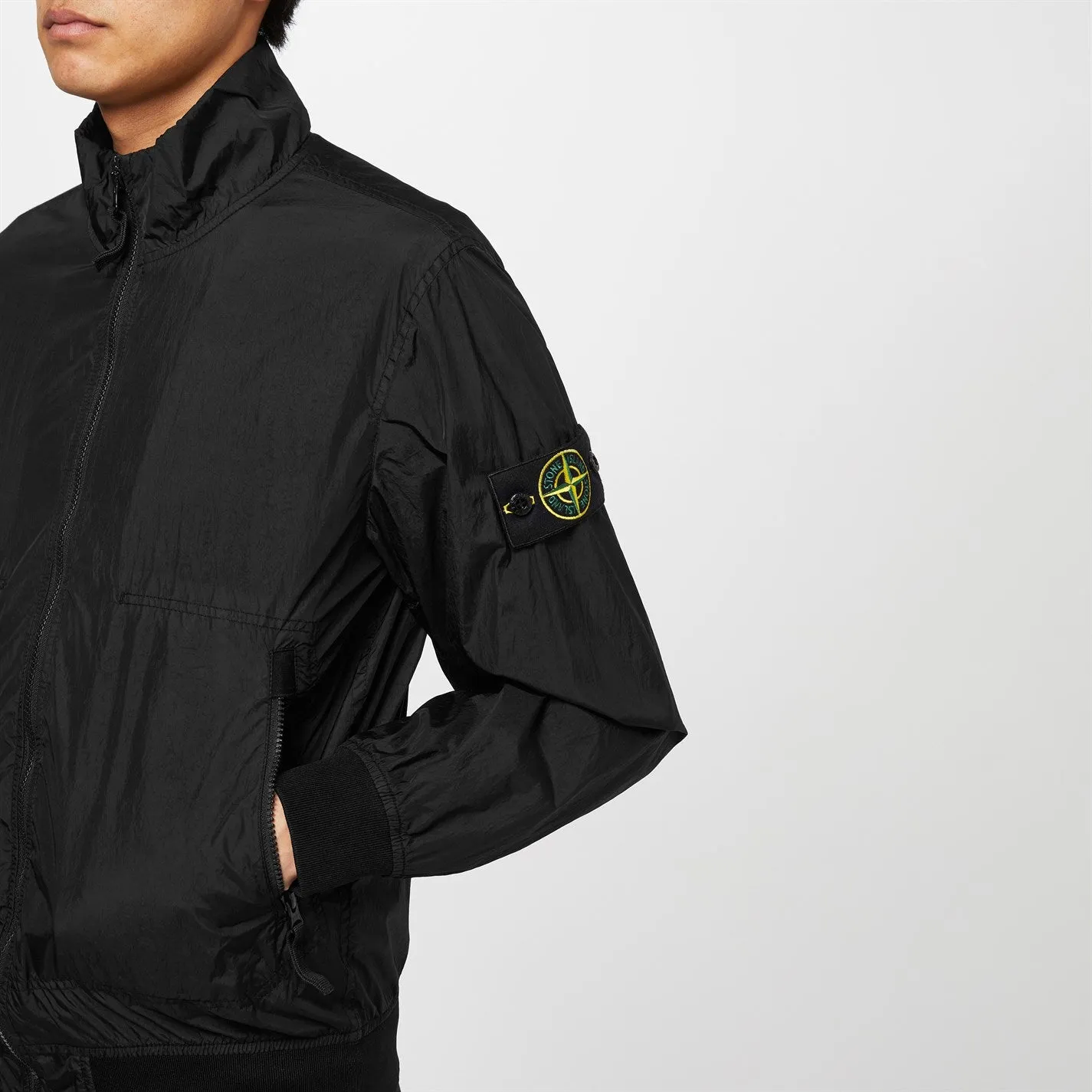 Stone Island Crinkle Reps Bomber Midweight Jacket