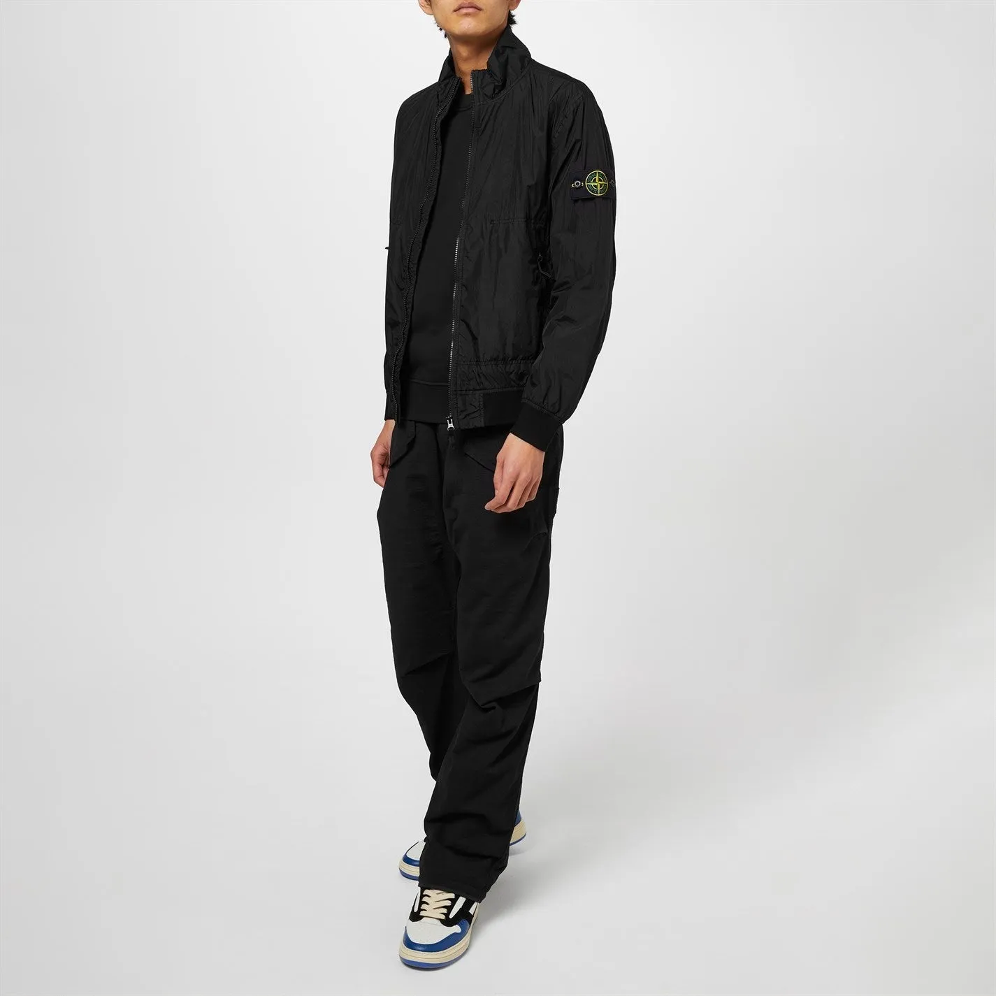 Stone Island Crinkle Reps Bomber Midweight Jacket