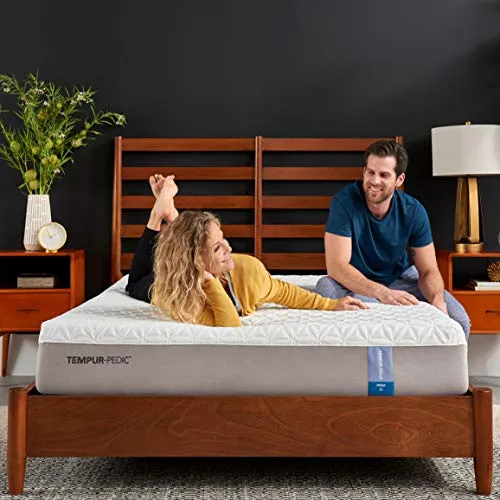 TEMPUR-PEDIC Cloud Prima Medium-Soft Mattress, Luxury Cooling Memory Foam Layers, King, Made in USA, 10 Year Warranty